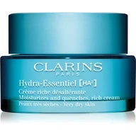 Kremy do twarzy - Clarins Hydra Essentiel Rich cream krem do twarzy 50 ml - miniaturka - grafika 1