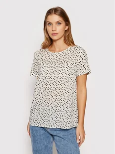 Benetton United Colors Of Bluzka 5OA95QBA4 Biały Regular Fit - Bluzki damskie - miniaturka - grafika 1