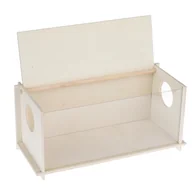 Pielęgnacja i higiena gryzoni - TIAKI Basen do kąpieli piaskowych - Dł. x szer. x wys.: 36 x 16 x 19 cm - miniaturka - grafika 1