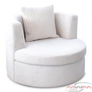 Fotele - Nowoczesny fotel obrotowy PRADA | Kolor do wyboru - miniaturka - grafika 1