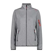 Kurtki damskie - CMP damska kurtka Knit-Tech Glacier-Cemento, 50 - miniaturka - grafika 1