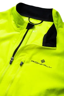 RONHILL Kamizelka biegowa męska CORE GILET fluo yellow - Bluzy sportowe męskie - miniaturka - grafika 3