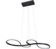 Lampy sufitowe - LED Żyrandol na lince SALSA LED/38W/230V 4000K czarny - miniaturka - grafika 1