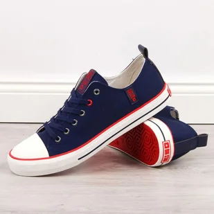 Trampki niskie Big Star M JJ174060 (kolor Granatowy, rozmiar 42) - Buty sportowe męskie - miniaturka - grafika 2