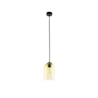 Lampy sufitowe - Żółta lampa wisząca, regulowany zwis TK 10297 z serii MOLLY - miniaturka - grafika 1
