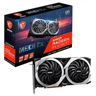 MSI Radeon RX 6700 XT Mech 2X OC 12GB GDDR6 RX 6700 XT MECH 2X 12G OC RX 6700 XT MECH 2X 12G OC - Karty graficzne - miniaturka - grafika 1