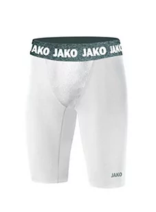JAKO JAKO Męskie szorty Tight Compression 2.0 Short Tight Compression 2.0 biały biały S 8551 - Spodenki męskie - miniaturka - grafika 1