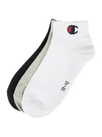 Skarpetki męskie - Skarpety z detalem z logo, w zestawie 3 szt., model „Quarter Sock” - miniaturka - grafika 1