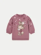 Sukienki i spódniczki dla dziewczynek - Mayoral Sukienka dzianinowa 2922 Różowy Regular Fit - miniaturka - grafika 1