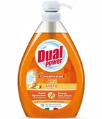 Płyny do naczyń - Dual Power Professional DUAL POWER Żel do mycia naczyń KONCENTRAT OCET, 1 l NEW 8050999570222 - miniaturka - grafika 1
