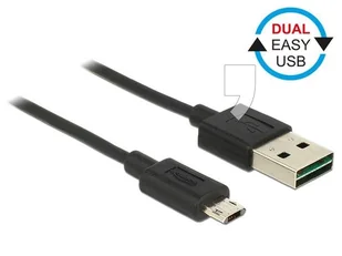 Delock Kabel USB micro AM-BM USB 2.0 Easy-USB 0.5m 83845 - Kable USB - miniaturka - grafika 3