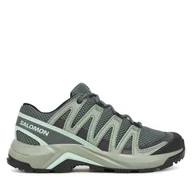 Buty trekkingowe damskie - Trekkingi Salomon X-Adventure Recon L47813600 Szary - miniaturka - grafika 1
