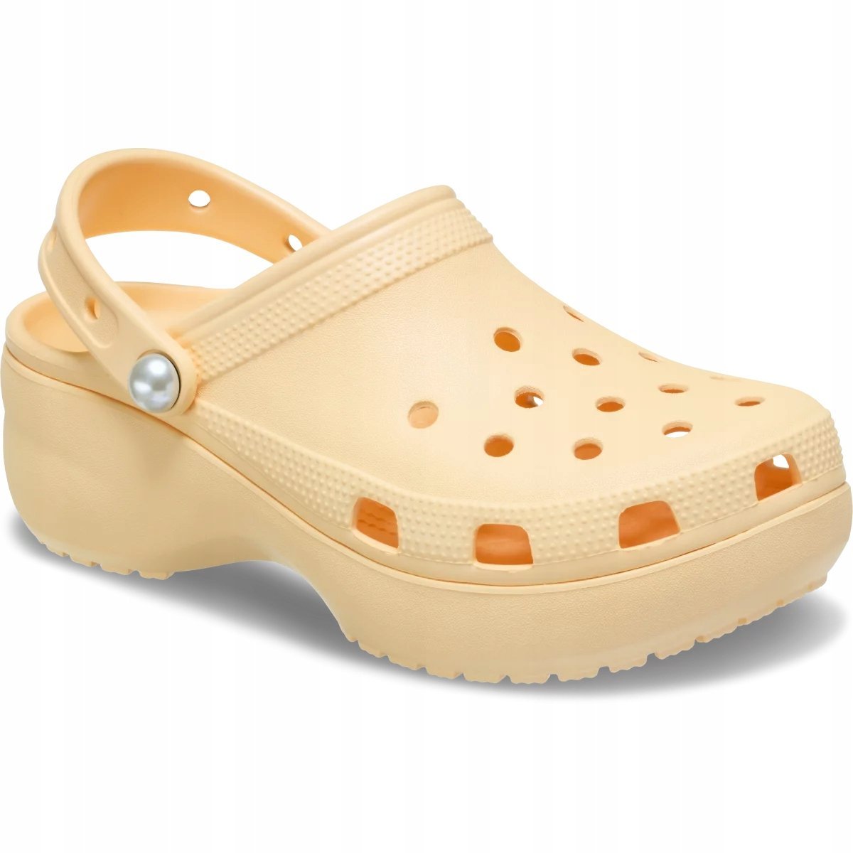 Crocs Damskie Buty Chodaki Klapki Platforma Classic Pearl 211231 Clog 37-38