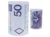 Skarbonki - Skarbonka Puszka Metalowa Pieniądze Duża Xxl - miniaturka - grafika 1