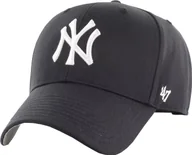 Czapki dla dzieci - 47 Brand Czapka dziecięca z daszkiem - MLB New York Yankees, Czarna, Uni, B-RAC17CTP-BK - miniaturka - grafika 1