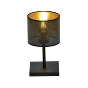 Lampy stojące - Emibig Jordan lampa stołowa 1-punktowa czarna/złota 1144/LN1 1144/LN1 - miniaturka - grafika 1