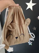 Plecaki worki - Personalizowany worek plecak (kolory) - miniaturka - grafika 1