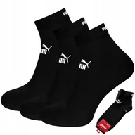 Skarpetki męskie - Skarpety SPORTOWE PUMA BASIC QUARTER BAWEŁNIANE ZAKOSTKI r. 35-38 - miniaturka - grafika 1
