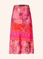 Spódnice - Miss Goodlife Spódnica Satynowa pink - miniaturka - grafika 1