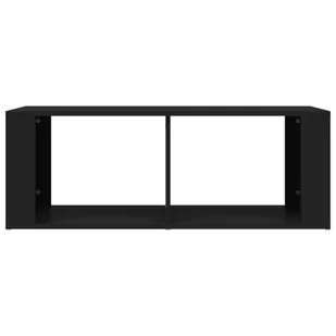 Lumarko Stolik kawowy, czarny 100x50x36 cm, materiał drewnopochodny - Ławy i stoliki kawowe - miniaturka - grafika 6