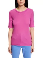 Koszulki i topy damskie - Esprit Damska koszulka 022EE1K323, 661/różowa fuksja 2, standardowa - miniaturka - grafika 1