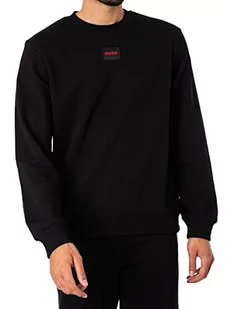 HUGO Sweter męski, Black7, XL - Swetry męskie - miniaturka - grafika 1