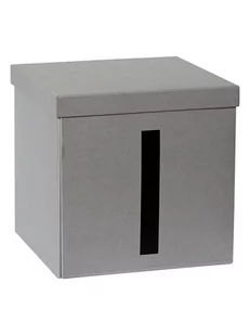 STORE IT Skrzynia "I" w kolorze szarym do przechowywania - 30 x 30 x 30 cm - Pudła i pojemniki do przechowywania - miniaturka - grafika 1
