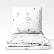 Pościel dla dzieci - Pościel Dziecięca Gąski 140x200 Bawełniana / Bajkowe Wnętrza - miniaturka - grafika 1