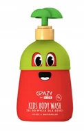 Kosmetyki kąpielowe dla dzieci - Hiskin Crazy For Kids żel do mycia dla dzieci o zapachu liczi i arbuza - miniaturka - grafika 1