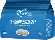 Kawa w kapsułkach i saszetkach - Italian Coffee Decaffeinato Senseo pads - 18 saszetek - miniaturka - grafika 1