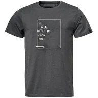 Koszulki sportowe męskie - Koszulka męska Loap Bohor Rozmiar: L / Kolor: ciemnoszary - miniaturka - grafika 1