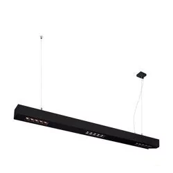 SLV SPOTLINE Q-LINE 1m 3000K wisząca 30° czarna 1000927 - Lampy sufitowe - miniaturka - grafika 1