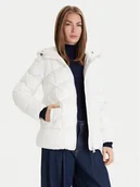 Kurtki damskie - Geox Kurtka zimowa Anylla W4628P T3144 F1680 Biały Regular Fit - miniaturka - grafika 1