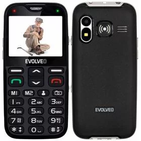 Evolveo EasyPhone XG pro seniory Czarny - Telefony komórkowe - miniaturka - grafika 1