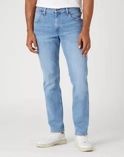 Wrangler Greensboro Męskie Spodnie Jeansowe Jeansy Wild Card W15Qjxz60-W46 L34 - Spodnie męskie - miniaturka - grafika 1