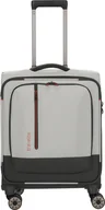 Walizki - Walizka kabinowa Travelite CrossLite 5.0 4K 55 cm Szary - miniaturka - grafika 1