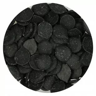PASTYLKI POLEWA Deco Melts FunCakes 250g czarne - Dodatki do ciast w proszku - miniaturka - grafika 1