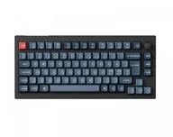 Klawiatury - Keychron V1 MAX 75% Knob Wireless Tri-Mode QMK/VIA Gateron Jupiter Banana Switch Carbon Black V1M-D4-BO - miniaturka - grafika 1