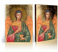 Ikony i obrazy sakralne - Ikona religijna Archanioł Rafał - miniaturka - grafika 1