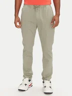Spodnie męskie - Tommy Jeans Joggery Austin DM0DM20283 Zielony Slim Fit - miniaturka - grafika 1