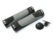 Kierownice rowerowe - CLARKS Chwyty kierownicy CLG308 DC2 130mm czarno-grafitowe 5021646017066 - miniaturka - grafika 1