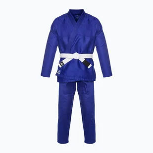 GI do brazylijskiego jiu-jitsu adidas Rookie blue/grey - Kimona, stroje i obuwie - miniaturka - grafika 1