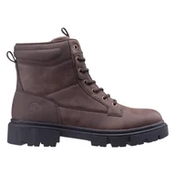 Buty sportowe męskie - Męskie Buty IGUANA IDIRIO MID M000264038 – Brązowy - miniaturka - grafika 1