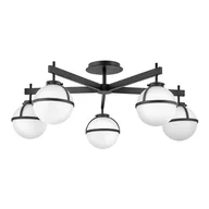 Lampy sufitowe - Hollis lampa sufitowa IP44 czarna HK-HOLLIS-5-O-BK Hinkley - miniaturka - grafika 1