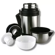 Kubki termiczne - TERMOS KUBEK OBIADOWY ZUPA KAWA HERBATA 0,8L STAL NIERDZEWNA - miniaturka - grafika 1