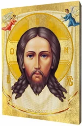 Mandylion - obraz nie ludzką ręką uczyniony - Ikony i obrazy sakralne Mandylion - obraz nie ludzką ręką uczyniony - Ikony i obrazy sakralne - miniaturka - grafika 1