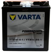 Akumulatory samochodowe - Varta AGM 12 V 14 Ah YTX16-4 / YTX16-BS - miniaturka - grafika 1