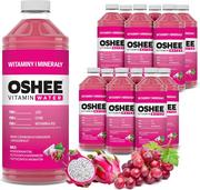 Soki i napoje niegazowane - 12x OSHEE Vitamin Water witaminy i minerały winogrona - dragonfruit 1100 ml - miniaturka - grafika 1