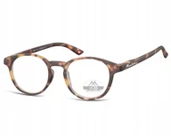 Okulary korekcyjne, oprawki, szkła - Montana Asferyczne Okulary Lenonki do Czytania moc: +1.00 Plusy MR52F - miniaturka - grafika 1