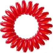 Ozdoby do włosów - Invisibobble Hair Ring 3szt Red - miniaturka - grafika 1